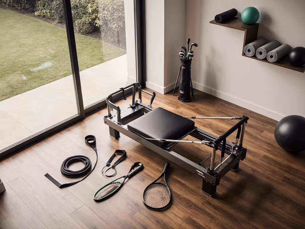 Precision Pilates Tools for Golf, Tennis, Swimming Performance