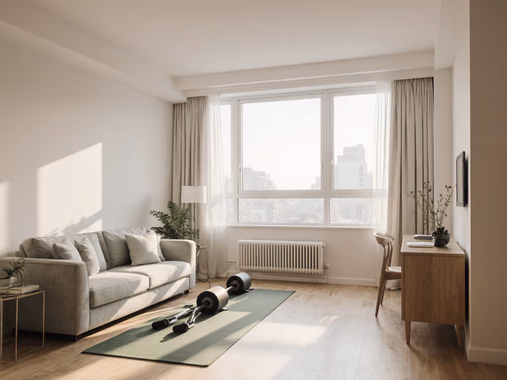 quiet_pilates_setup_in_apartment_living_room