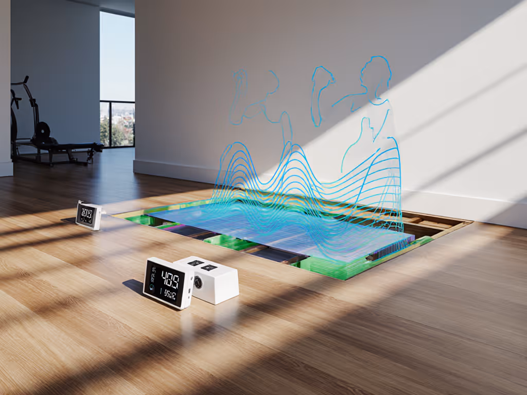 decibel_testing_on_apartment_floor