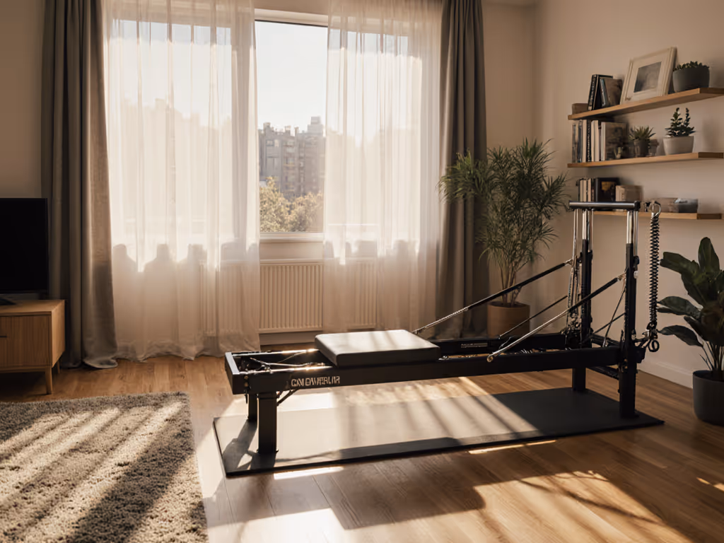 Reformer Pilates Quiet Guide: Space-Smart Studio Setup