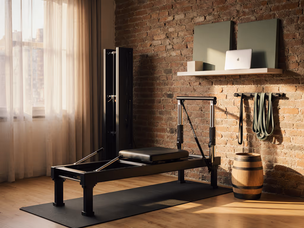 Virtual Studio Pilates Bundles: Quiet Compact Home Sets