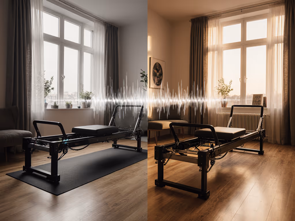 Electric vs Manual Reformer Pilates: Noise & Space Test