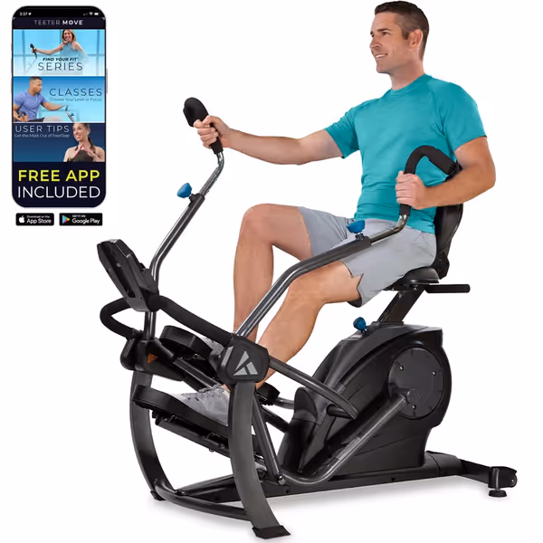 TEETER FreeStep Recumbent Cross Trainer Stepper